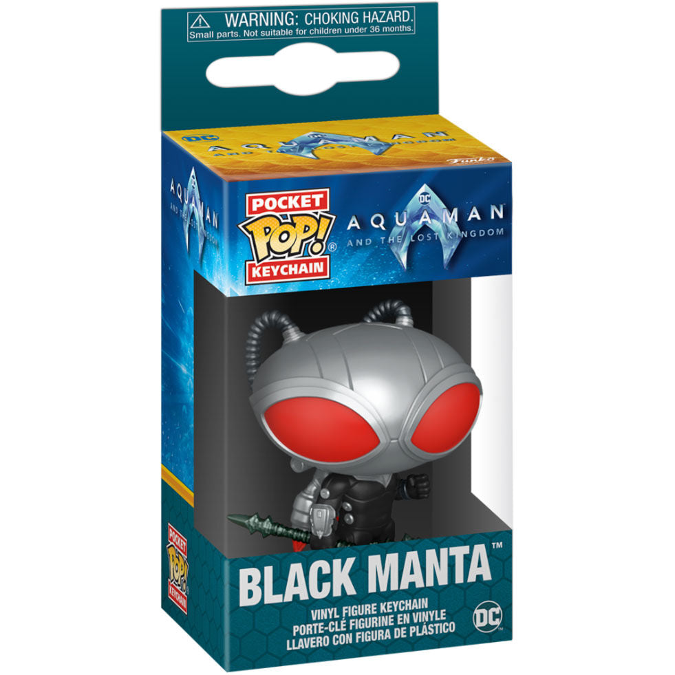 Porta-Chaves Funko POP!DC Comics Aquaman and the Lost Kingdom Black Manta