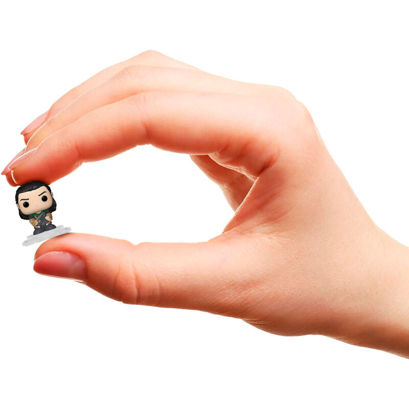 Blister 4 Figuras Bitty Funko POP! Marvel The Infinity Saga Loki