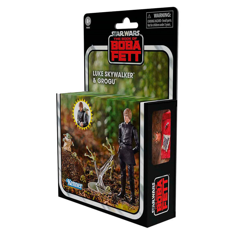 Star Wars The Book of Boba Fett Luke Skywalker & Grogu Figuras 9,5cm