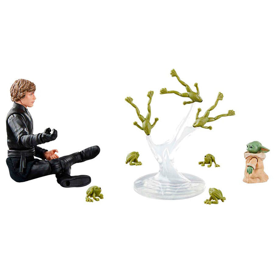Star Wars The Book of Boba Fett Luke Skywalker & Grogu Figuras 9,5cm