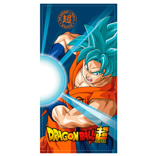 Dragon Ball Super Goku Super Saiyan Blue Toalha de Praia