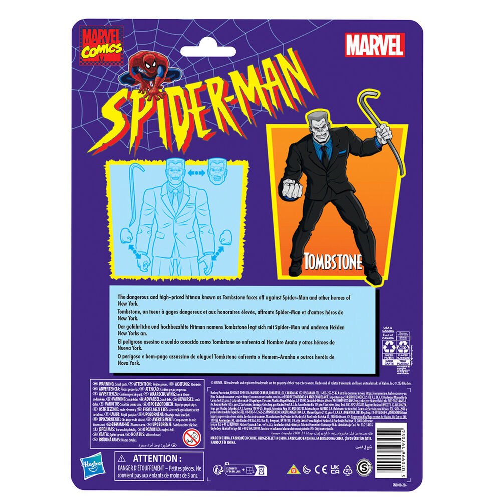 Marvel Spiderman Tombstone Figura 15cm