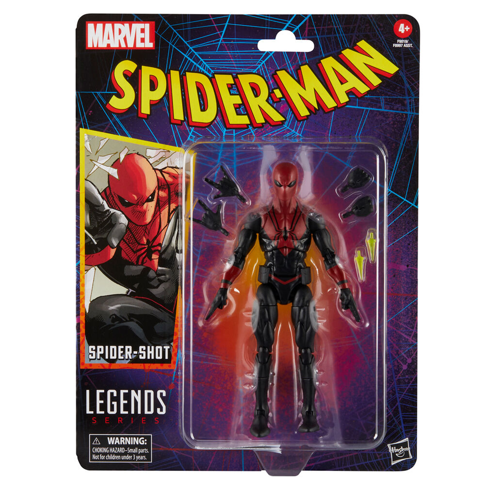 Marvel Spiderman Spider-Shot Figura 15cm