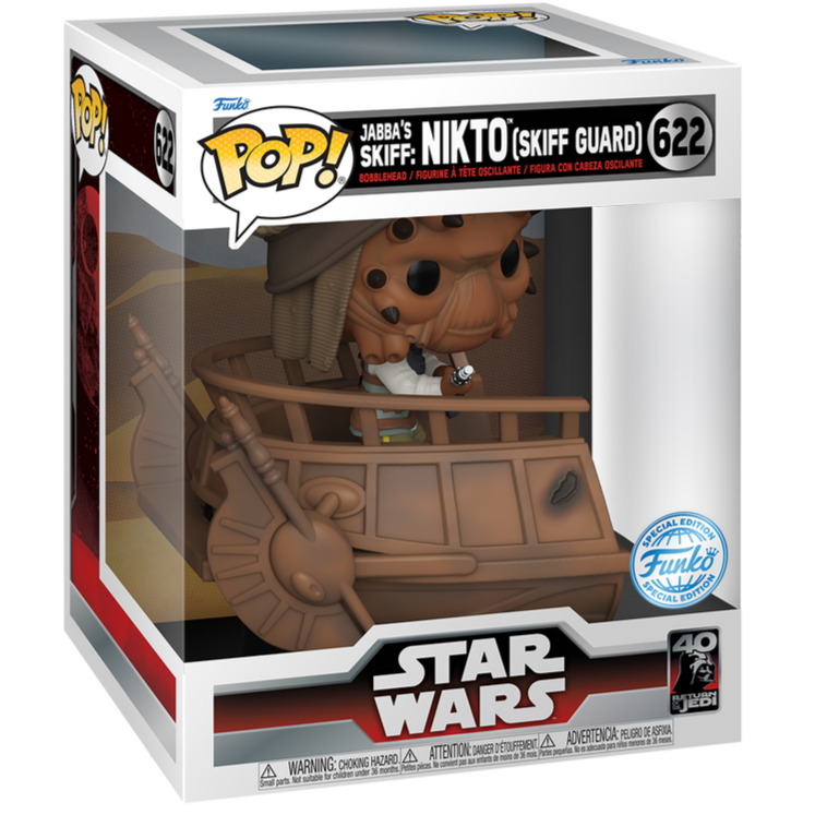Funko POP!Deluxe Star Wars Nikto Skiff Guard Exclusive