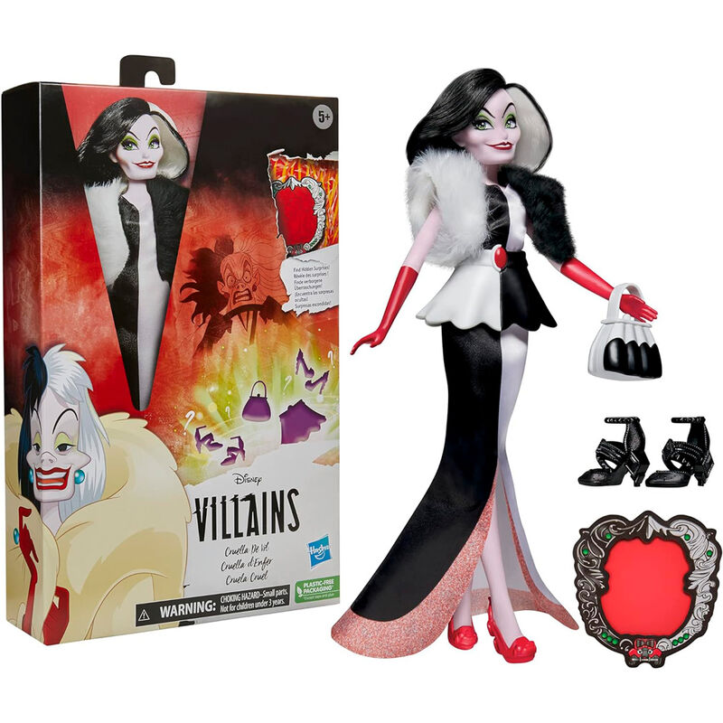 Disney Villains Cruella de Vil Boneca 28cm