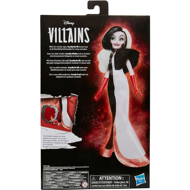 Disney Villains Cruella de Vil Boneca 28cm