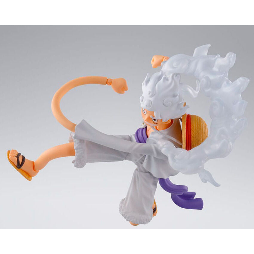 One Piece Gear 5 Monkey D Luffy S.H. figuarts Figura 15,5cm