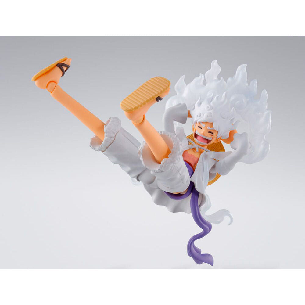 One Piece Gear 5 Monkey D Luffy S.H. figuarts Figura 15,5cm