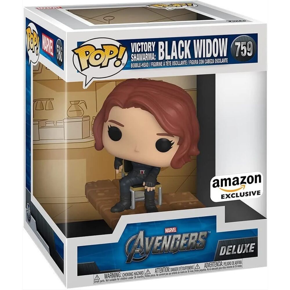 Funko POP!Deluxe Marvel Avengers Black Widow Exclusive