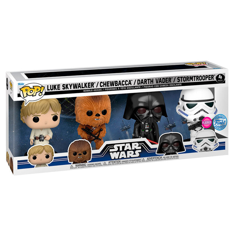 Funko POP! pack 4 Figuras Star Wars New Classics Exclusive
