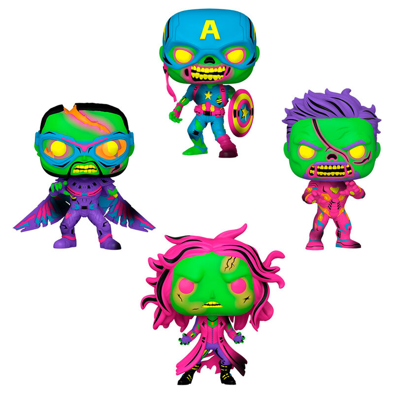 Funko POP! pack 4 Figuras Marvel What If...? Exclusive