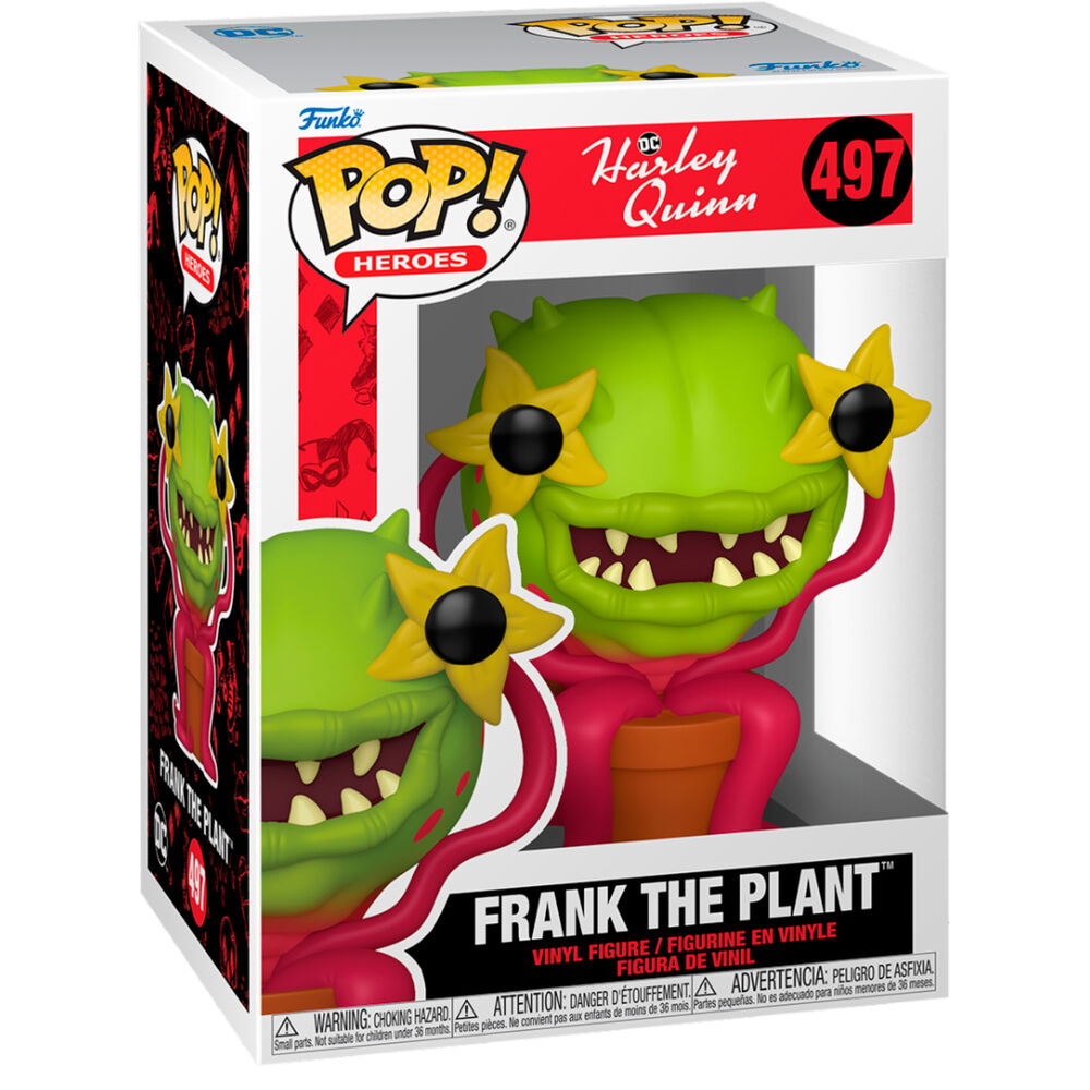 Funko POP!DC Comics Harley Quinn Frank the Plant
