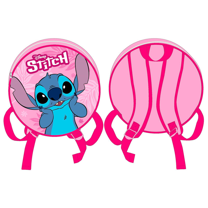 Disney Stitch round Mochila 27cm