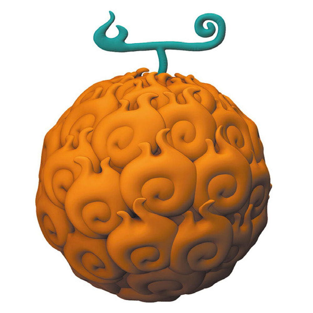 One Piece Flame-Flame Fruit Mealheiro Figura 8cm