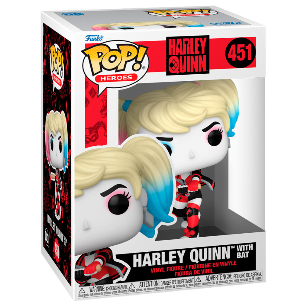 Funko POP!DC Comics Harley Quinn with Bat