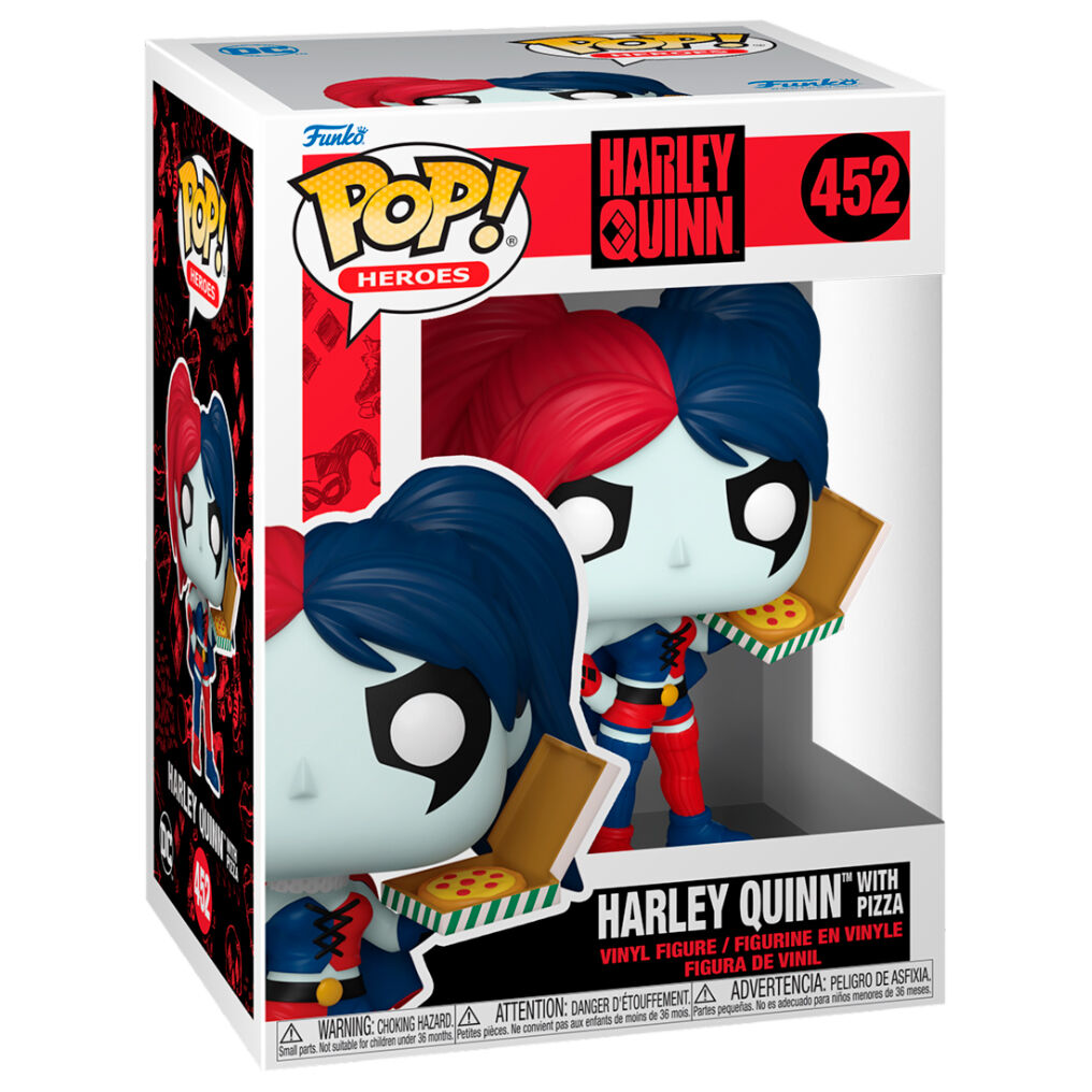 Funko POP!DC Comics Harley Quinn with Pizza