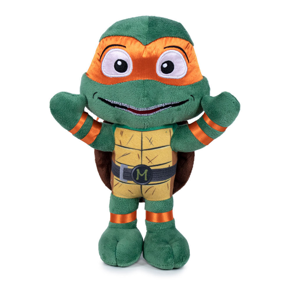 Ninja Turtles Mutant Mayhem Michelangelo Peluche 21cm