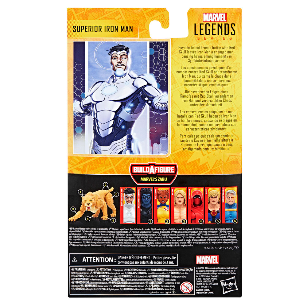 Marvel Legends Series Superior Iron Man Figura 15cm