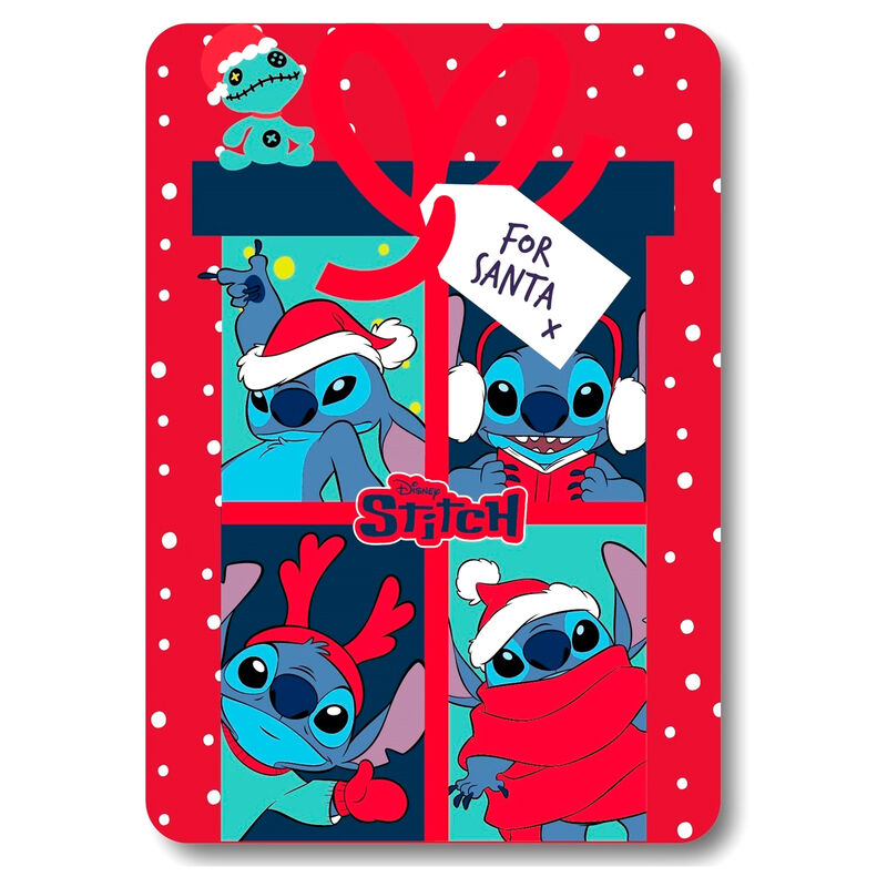 Disney Stitch Christmas Manta Polar