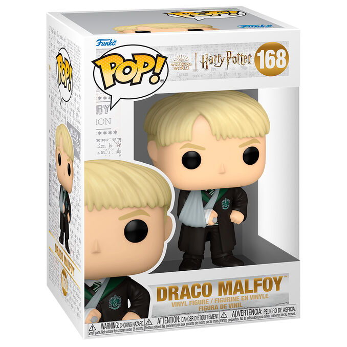Funko POP! Figura de Vinyl Harry Potter: Draco Malfoy with Broken Arm
