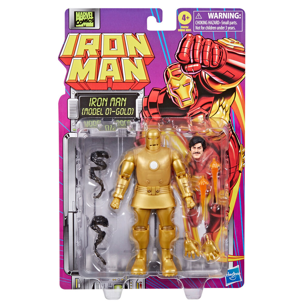 Marvel Iron Man - Iron Man Model 01-Gold Figura 15cm