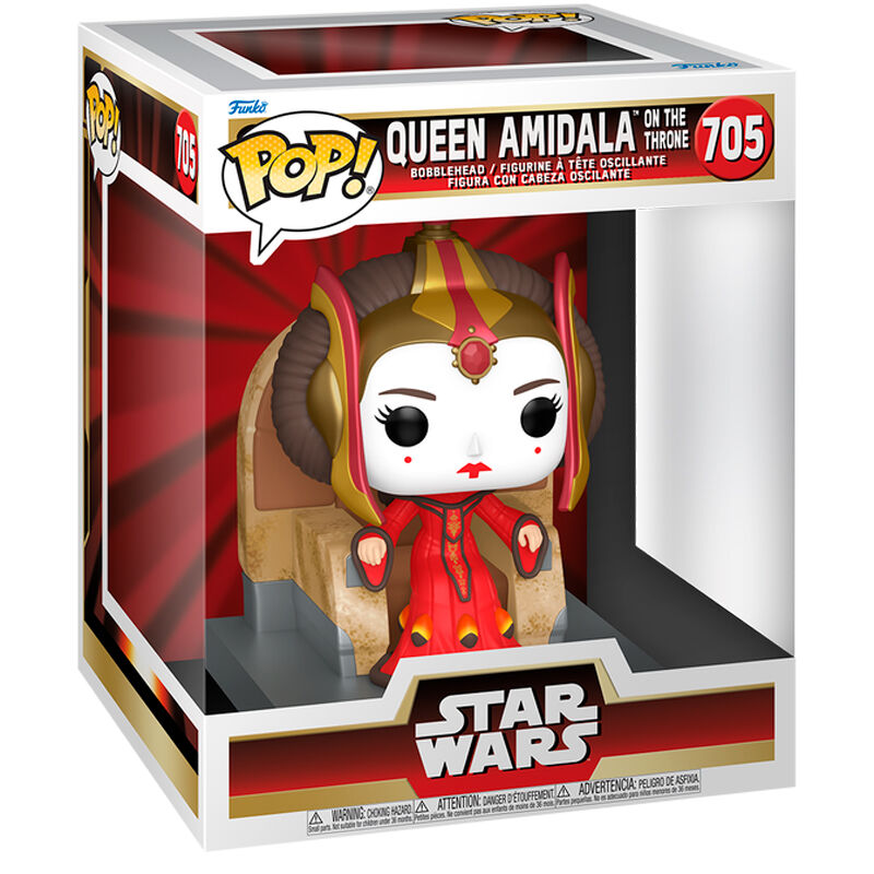 Funko POP!Deluxe Star Wars Queen Amidala on the Throne