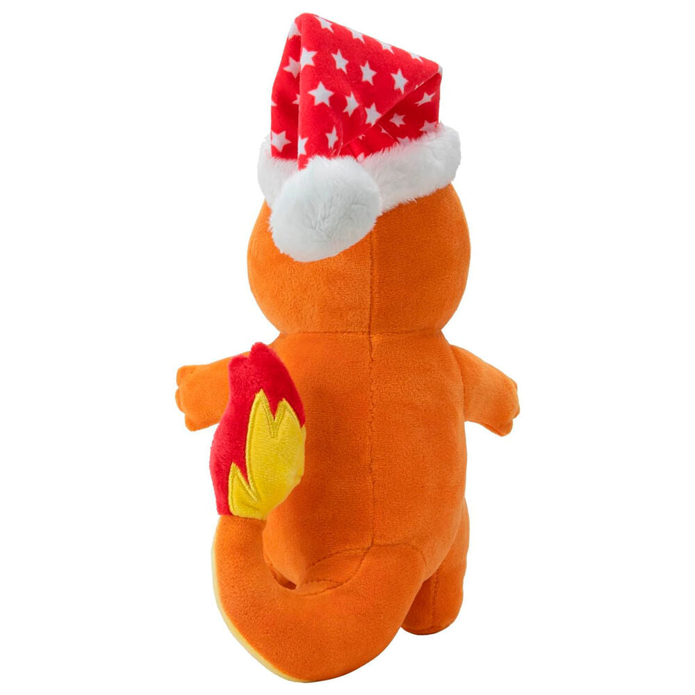 Pokemon Christmas Charmander Peluche 20cm
