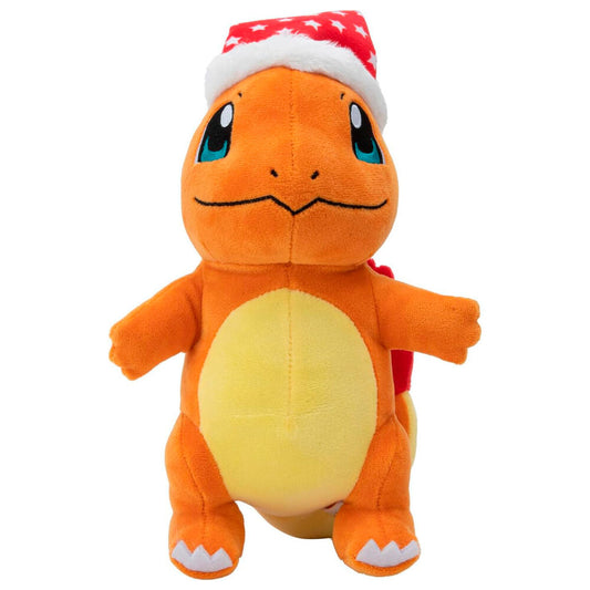 Pokemon Christmas Charmander Peluche 20cm