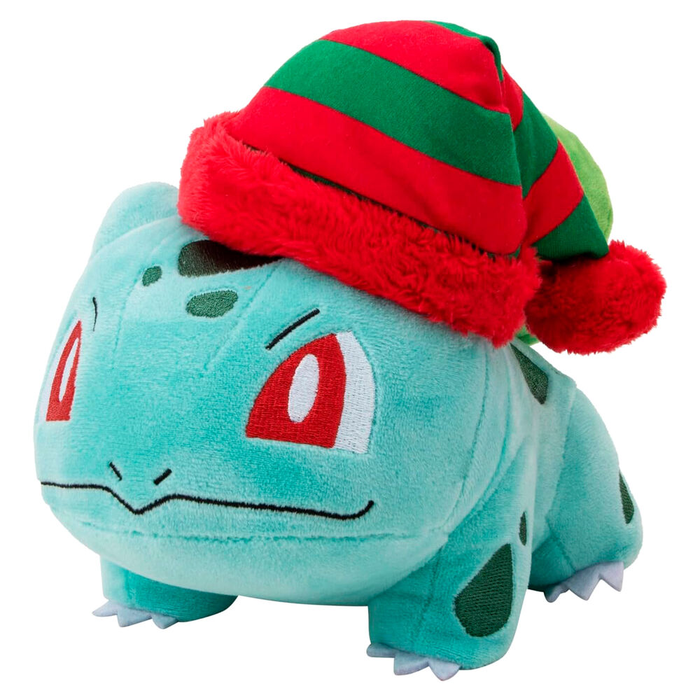 Pokemon Christmas Bulbasaur Peluche 20cm
