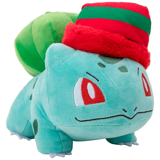 Pokemon Christmas Bulbasaur Peluche 20cm