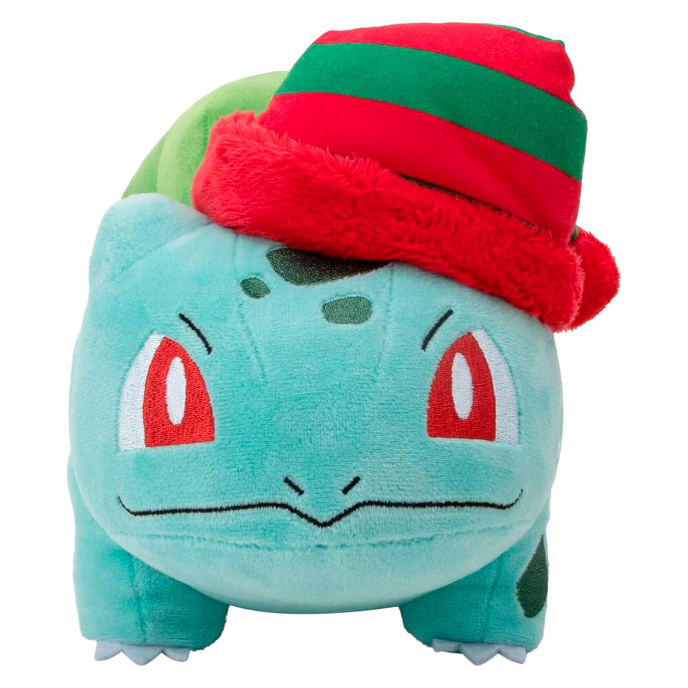 Pokemon Christmas Bulbasaur Peluche 20cm