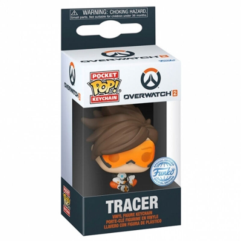 Porta-Chaves Funko POP!Overwatch 2 Tracer