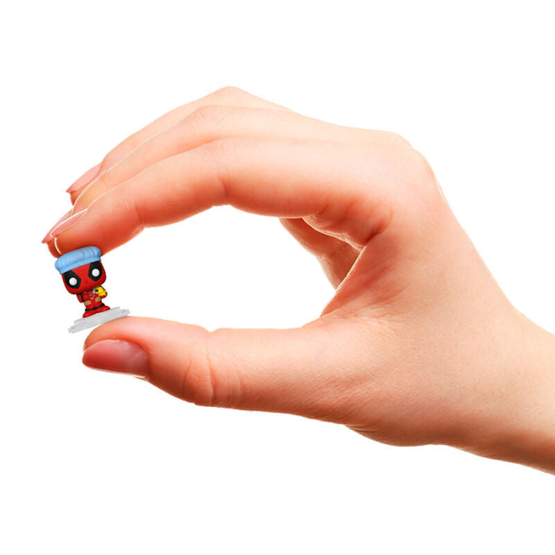 Blister 4 Figuras Bitty Funko POP! Marvel Deadpool Bathtime