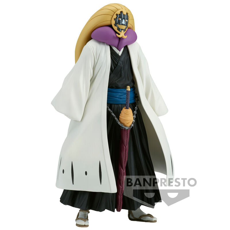Bleach Mayuri Kurotsuchi Solid and Souls Figura 16cm
