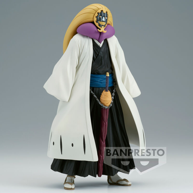 Bleach Mayuri Kurotsuchi Solid and Souls Figura 16cm