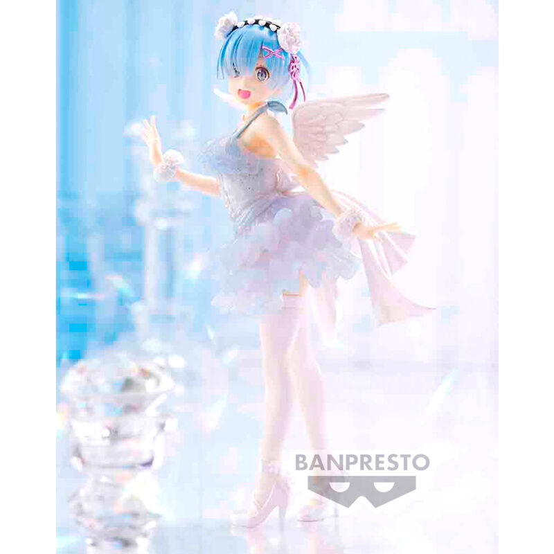 Re:Zero Starting Life in Another World Rem Clear & Dressy Figura 22cm