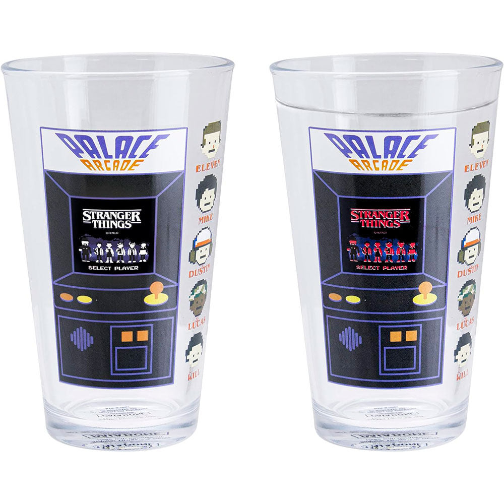 Stranger Things Palace Arcade Machine glass 450ml