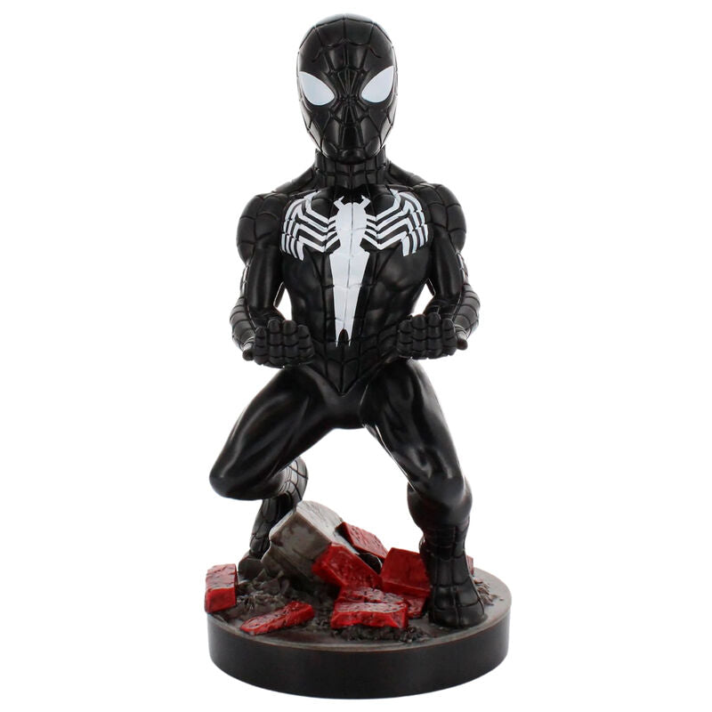 Marvel Symbiote Spider-Man Figura clamping bracket Cable guy 21cm