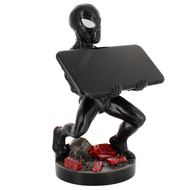 Marvel Symbiote Spider-Man Figura clamping bracket Cable guy 21cm