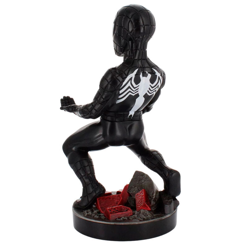 Marvel Symbiote Spider-Man Figura clamping bracket Cable guy 21cm