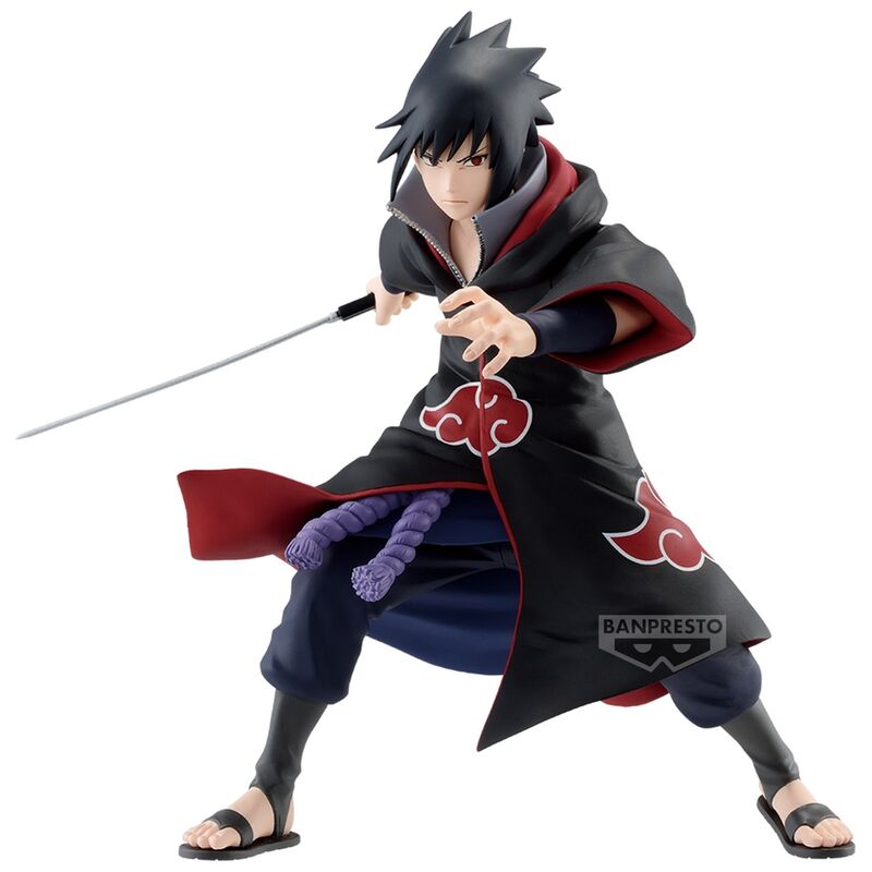 Naruto Shippuden Sasuke Uchiha IV Vibration Stars Figura 15cm