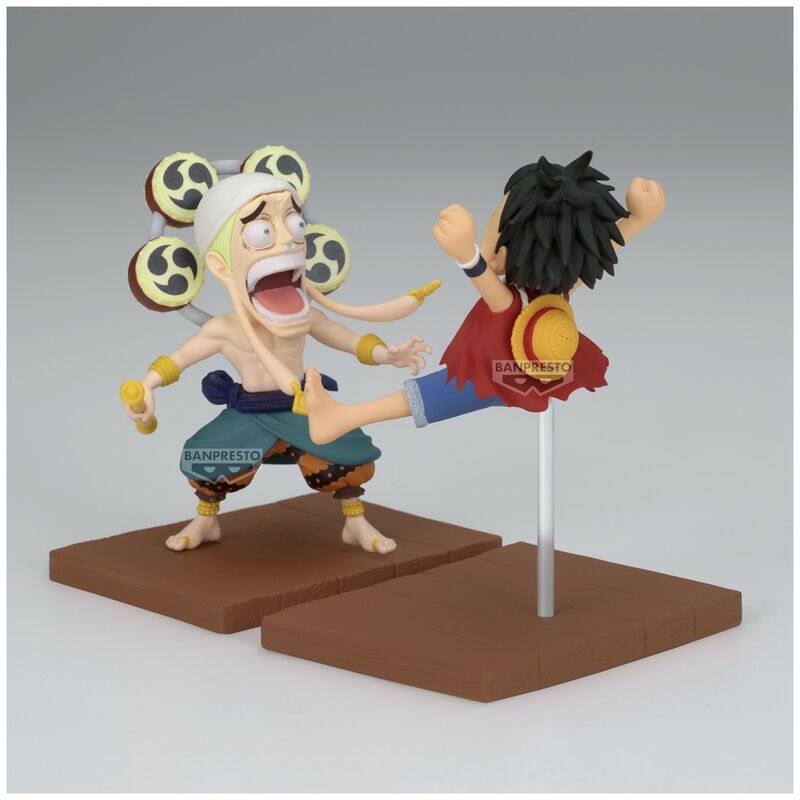 One Piece Monkey D Luffy & Enel World Collectable Figura 7cm