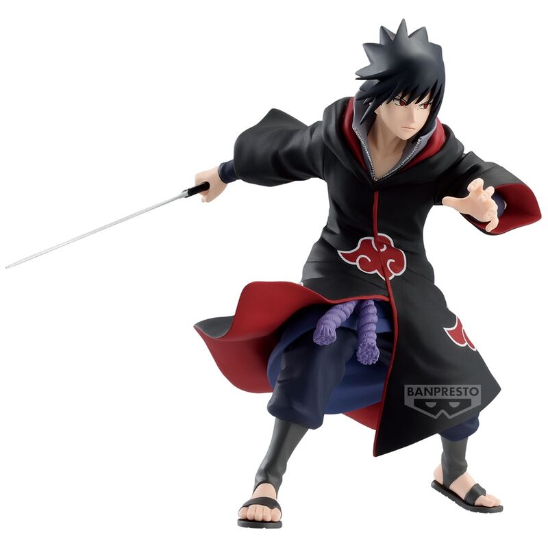 Naruto Shippuden Sasuke Uchiha IV Vibration Stars Figura 15cm