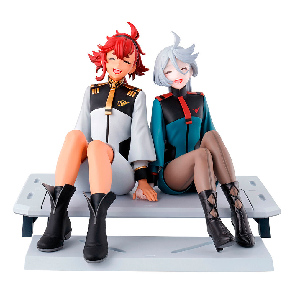 Gundam Suletta & Mercury & Miorine The Witch From Mercury Ichibansho Figura 9cm