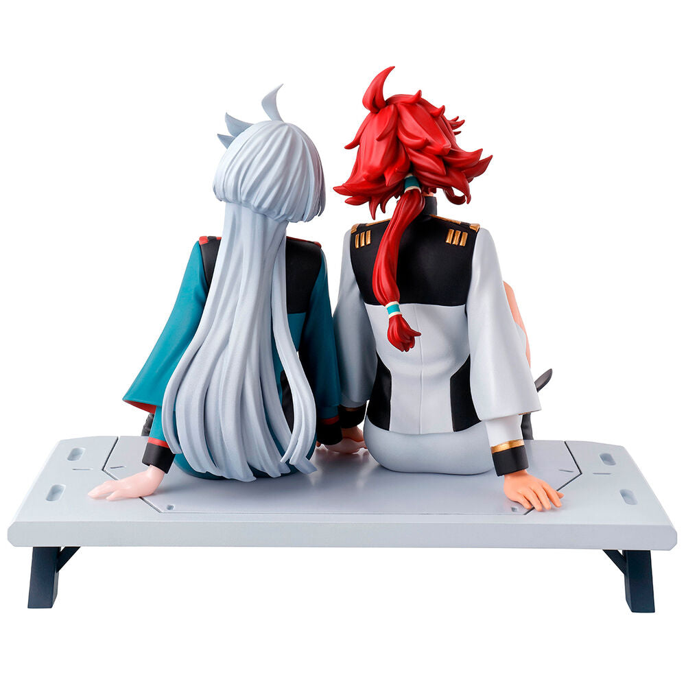 Gundam Suletta & Mercury & Miorine The Witch From Mercury Ichibansho Figura 9cm