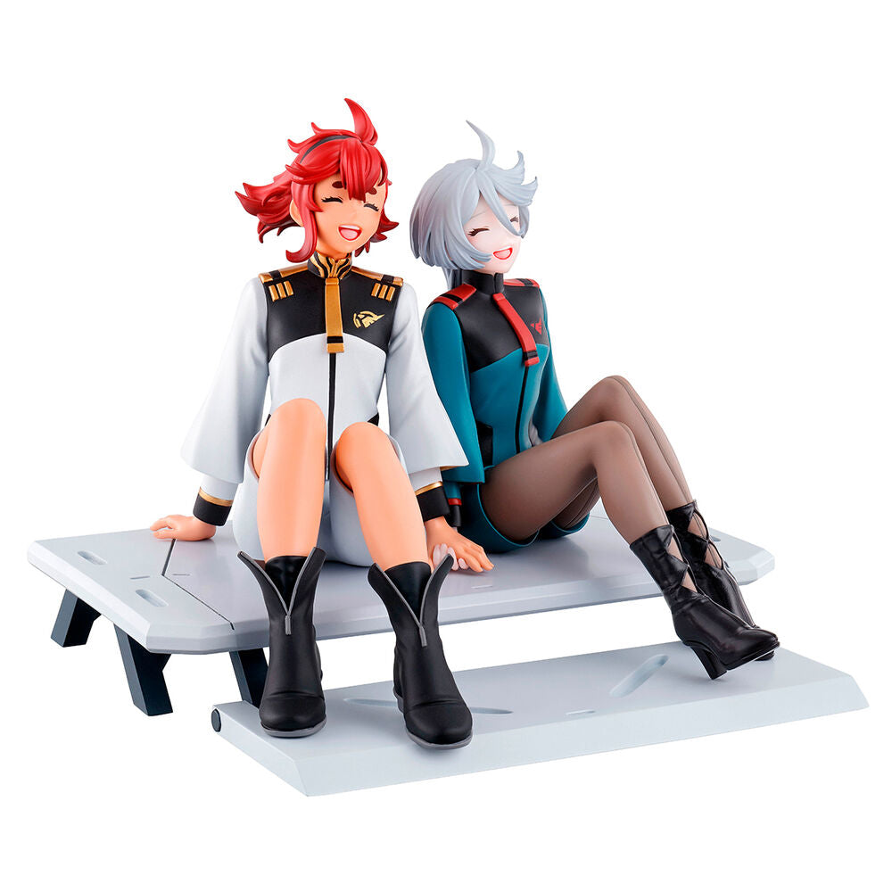 Gundam Suletta & Mercury & Miorine The Witch From Mercury Ichibansho Figura 9cm