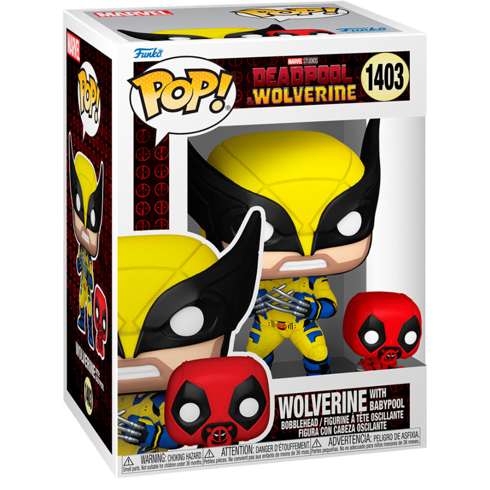Funko POP!Marvel Deadpool & Wolverine - Wolverine with Babypool