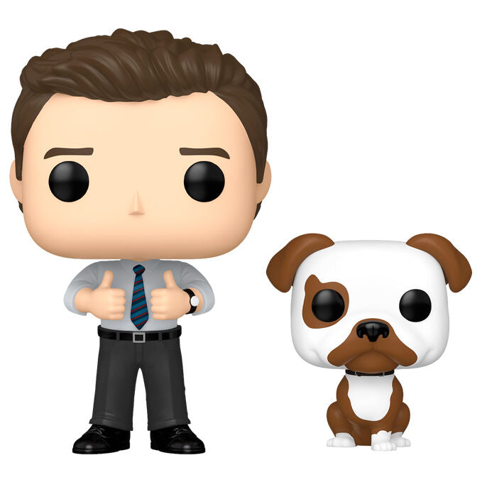 Funko POP! Parks and Recreation Chris Traeger with Champion