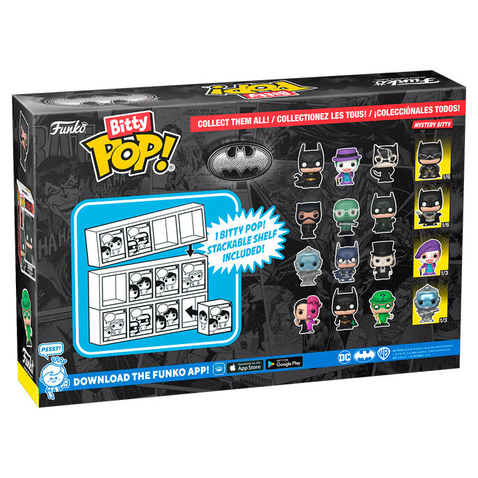 Blister 4 Figuras Bitty Funko POP! DC Comics Batman 85th Anniversary Selina Kyle