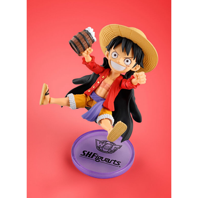 One Piece Monkey D. Luffy World Collectable S.H Figuarts Figura 7,5cm
